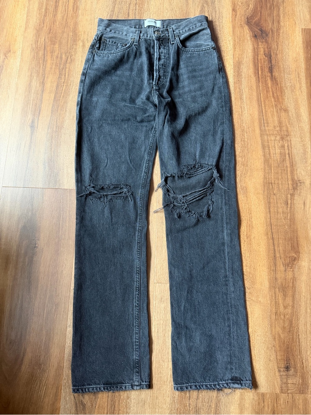 AGOLDE Lana Vintage Straight Disorder Jean Size 25 - Picture 2 of 10